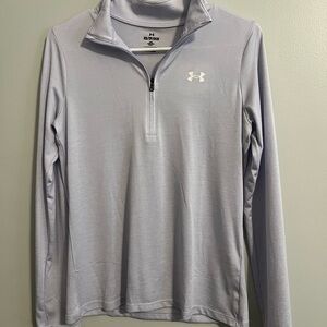 Under Armour Light Purple Lilac Quarter-Zip Pullover